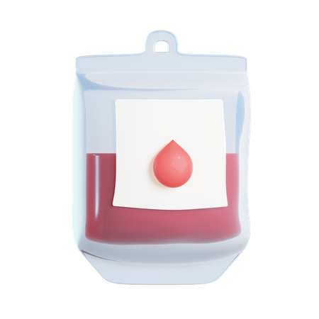 Bolsa de sangre  3D Icon