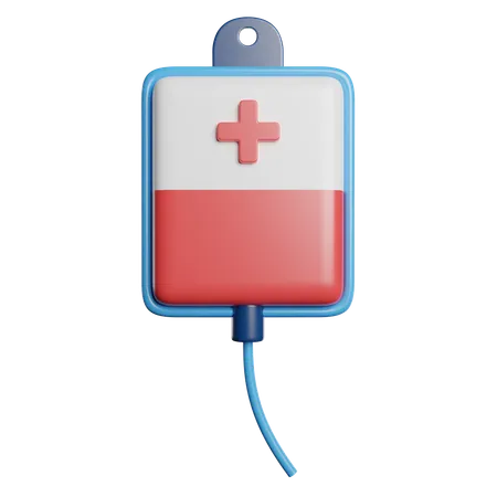 Bolsa de sangue  3D Icon