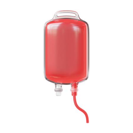 Bolsa de sangue  3D Icon