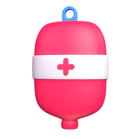 Bolsa de sangue  3D Icon