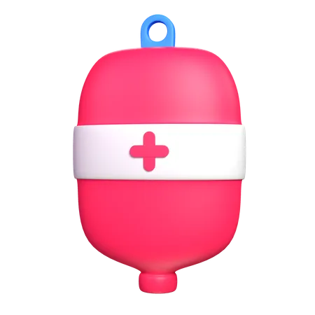 Bolsa de sangue  3D Icon