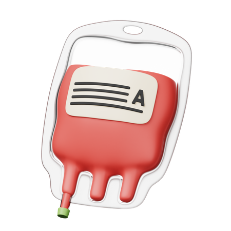 Bolsa de sangue  3D Icon