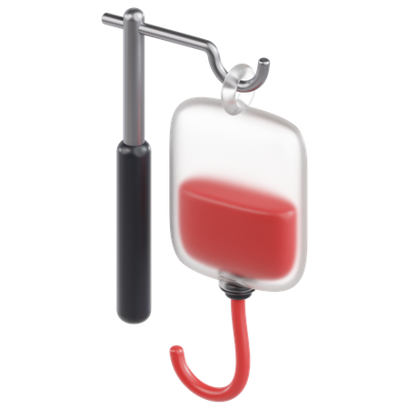 Bolsa de sangue  3D Icon