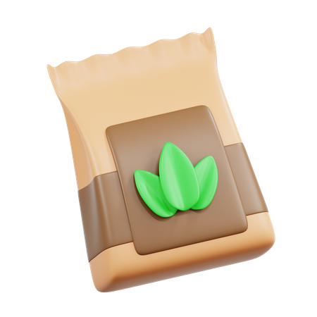 Bolsa de semillas  3D Icon