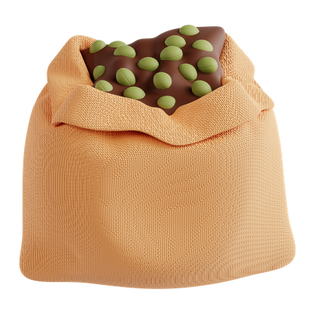 Bolsa de semillas  3D Icon