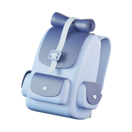 Bolsa de senderismo  3D Icon