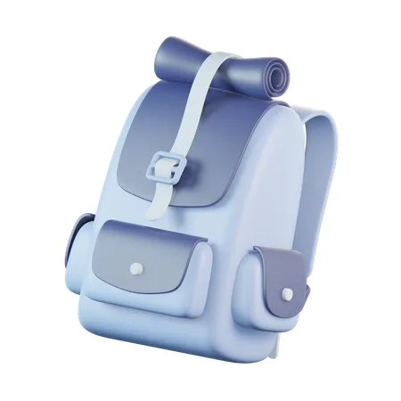 Bolsa de senderismo  3D Icon