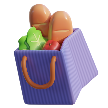 Bolsa de la compra  3D Icon