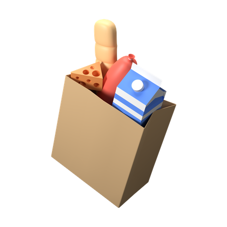 Bolsa de la compra  3D Icon