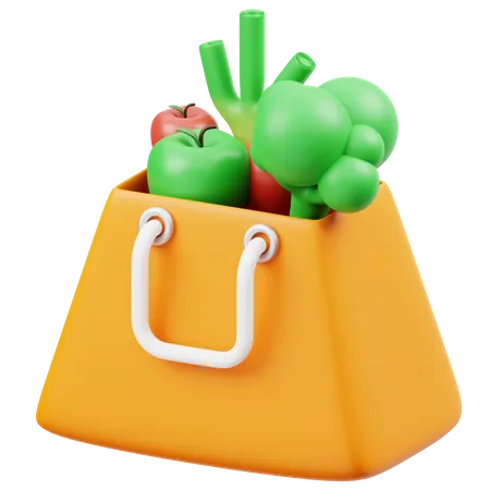 Bolsa de la compra  3D Icon