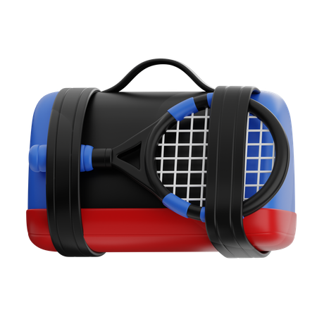 Bolsa de tenis  3D Icon