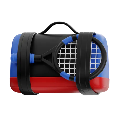 Bolsa de tenis  3D Icon