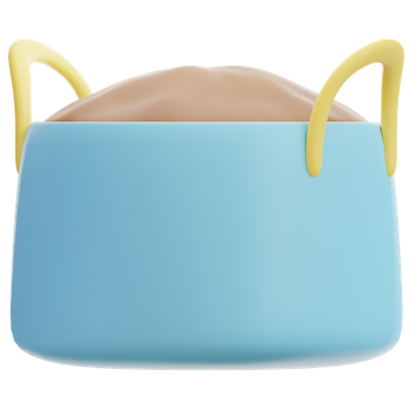 Bolsa de tierra  3D Icon