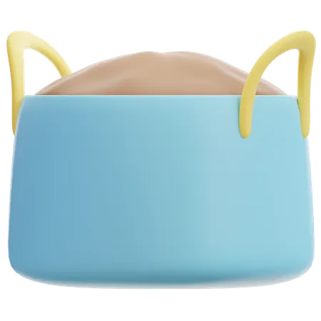 Bolsa de tierra  3D Icon