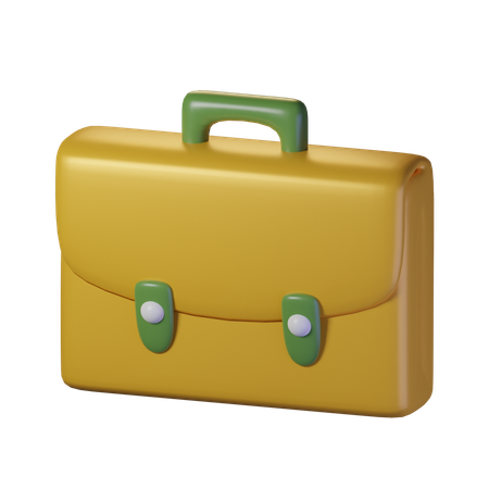 Bolsa de trabalho  3D Icon