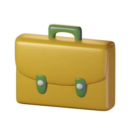 Bolsa de trabalho  3D Icon