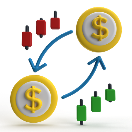 Bolsa  3D Icon