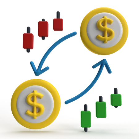 Bolsa  3D Icon