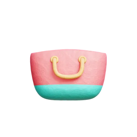 Bolsa de verão  3D Icon