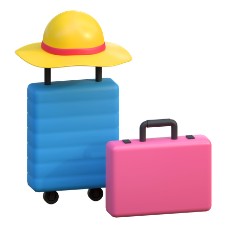 Bolsa de viagem  3D Icon