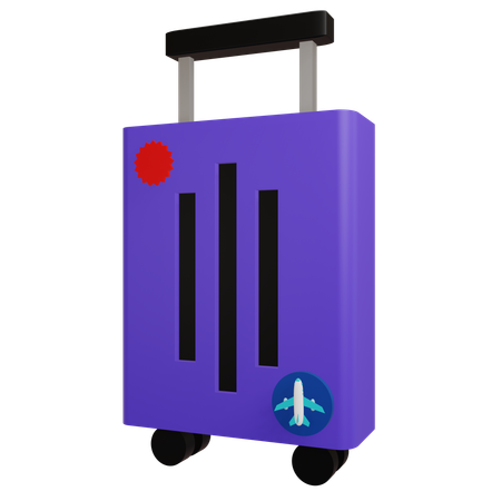 Bolsa de viaje  3D Icon