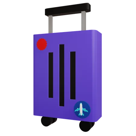 Bolsa de viaje  3D Icon