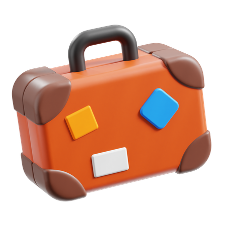 Bolsa de viaje  3D Icon