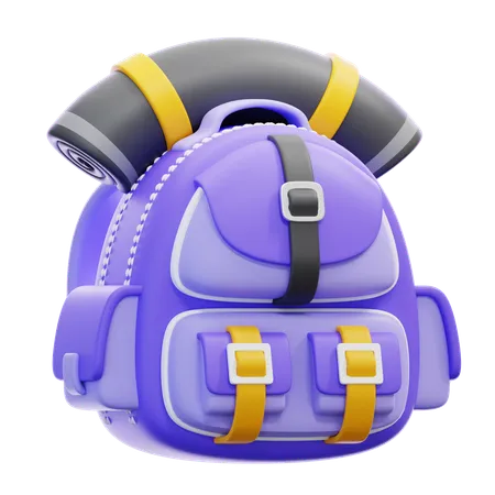 Bolsa de viaje  3D Icon