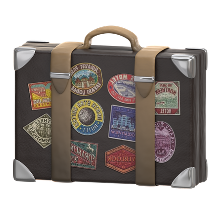 Bolsa de viaje  3D Icon