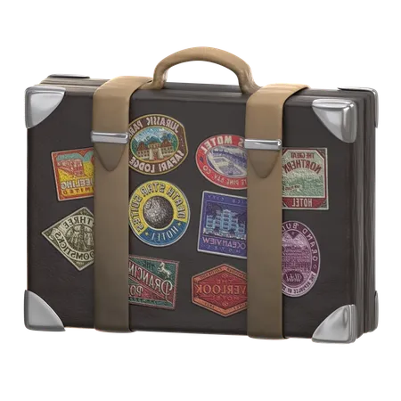 Bolsa de viaje  3D Icon