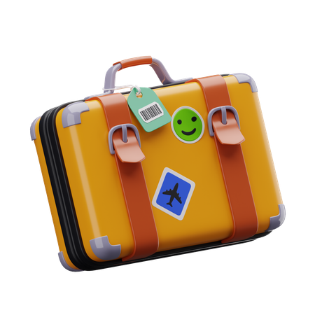 Bolsa de viaje  3D Icon