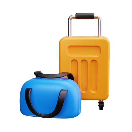 Bolsa de viaje  3D Icon