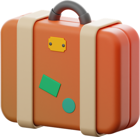 Bolsa de viaje  3D Icon