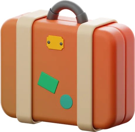 Bolsa de viaje  3D Icon