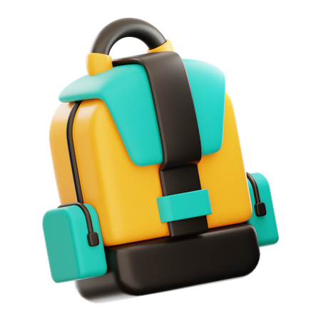 Bolsa de viaje  3D Icon