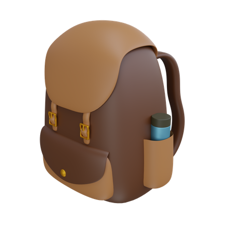 Bolsa de viaje  3D Icon