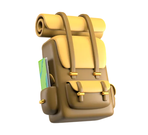 Bolsa de viaje  3D Icon