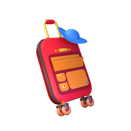 Bolsa de viaje  3D Icon