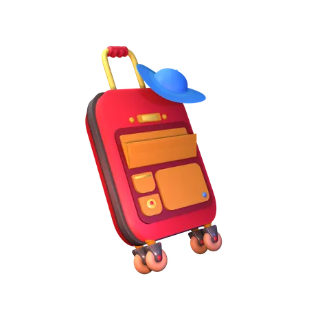 Bolsa de viaje  3D Icon