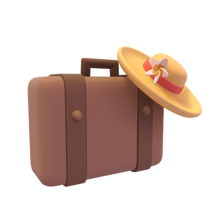 Bolsa de viaje  3D Icon