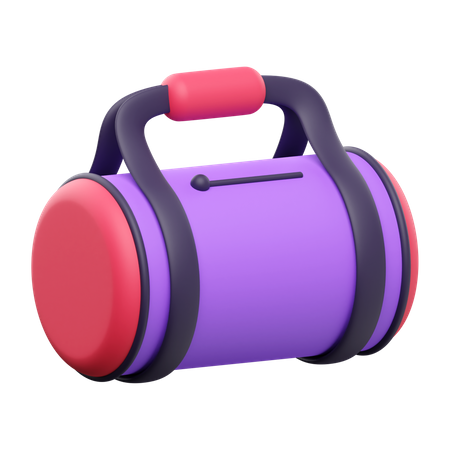 Bolsa de deporte  3D Icon