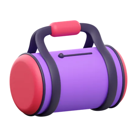 Bolsa de deporte  3D Icon