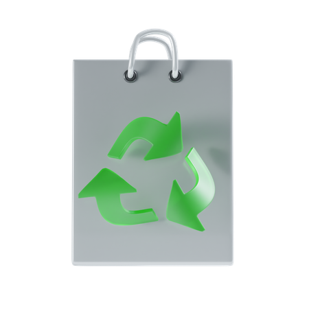 Bolsa ecologica  3D Icon