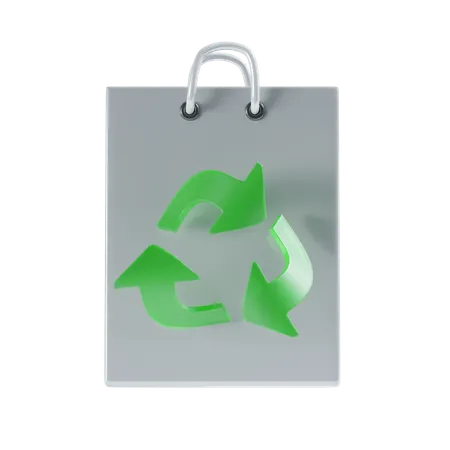 Bolsa ecologica  3D Icon