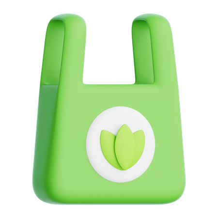 Bolsa ecologica  3D Icon