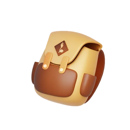 Bolsa de escoteiro  3D Icon