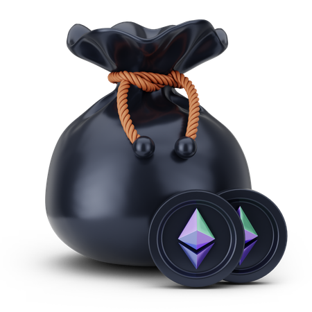 Bolsa etéreo  3D Icon