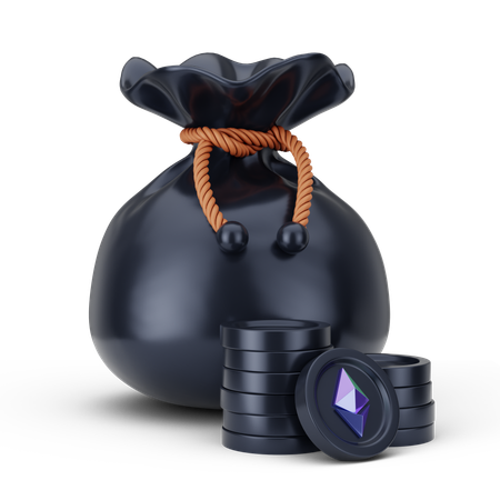 Bolsa etéreo  3D Icon