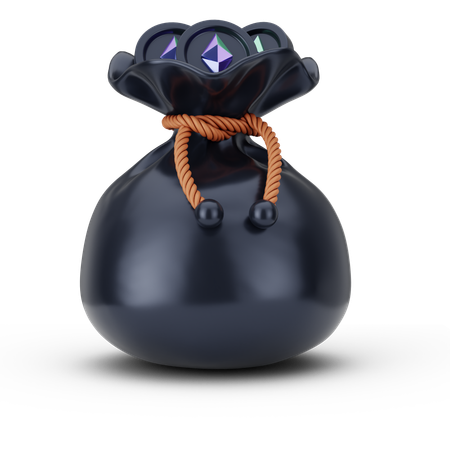 Bolsa etéreo  3D Icon
