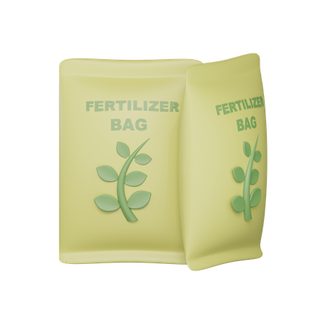 Bolsa de fertilizante  3D Icon